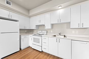 Kitchen with modern appliances